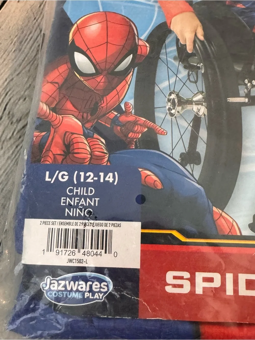 Spider-Man Adaptive Halloween Costume